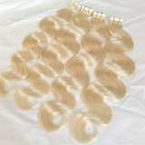 Body Wave Human Hair #613 Blonde Tape In  (40pcs/100grams)